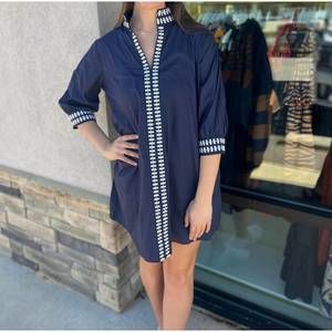 NEW NAVYBLEU campbell dress in navy